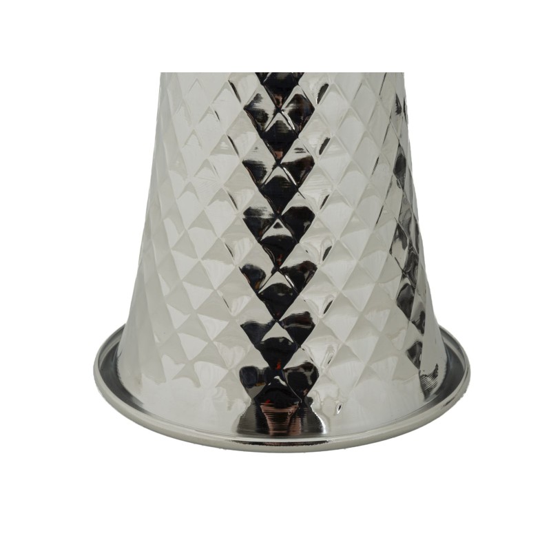 Lámpara de mesa Tower Silver – Lujo contemporáneo 30x54 cm