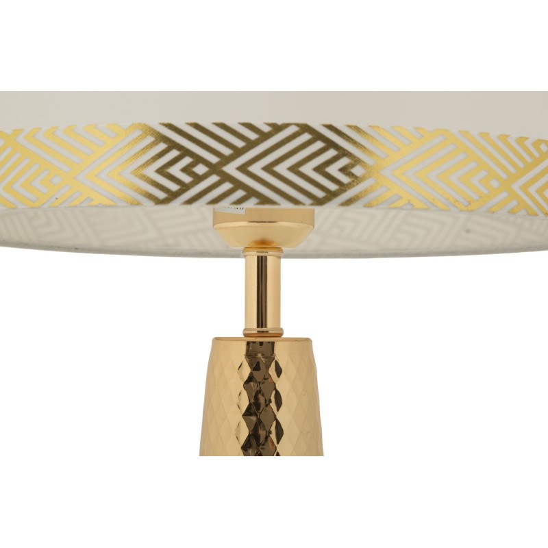 Lámpara de mesa Tower Gold – Elegante y sofisticada Ø 30x54 cm