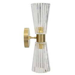 Aplique de pared Praga – Lujo minimalista 11x16x40 cm