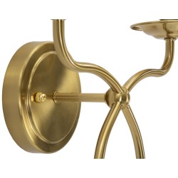 Aplique de pared Zagreb – Estilo contemporáneo 35,5 x 17 x 43 cm