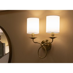 Aplique de pared Zagreb – Estilo contemporáneo 35,5 x 17 x 43 cm