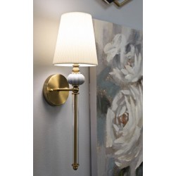 Aplique de pared Varsovia – Elegancia contemporánea 17x22x57 cm