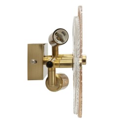 Aplique de pared Osaka – Elegancia glamurosa 42x8x20 cm