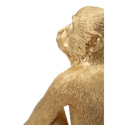 Lámpara de mesa Monkey Sitting Gold – Lujo y glamour 33x33x32 cm