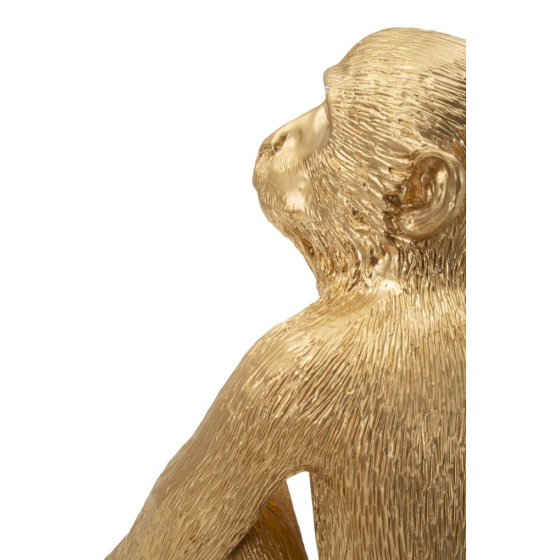 Lámpara de mesa Monkey Sitting Gold – Lujo y glamour 33x33x32 cm