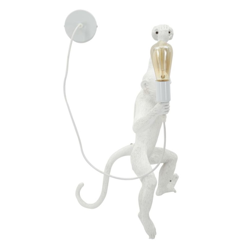 Aplique de pared White Monkey – Elegancia contemporánea 32x32x64 cm