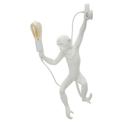 Aplique de pared White Monkey – Elegancia contemporánea 32x32x64 cm