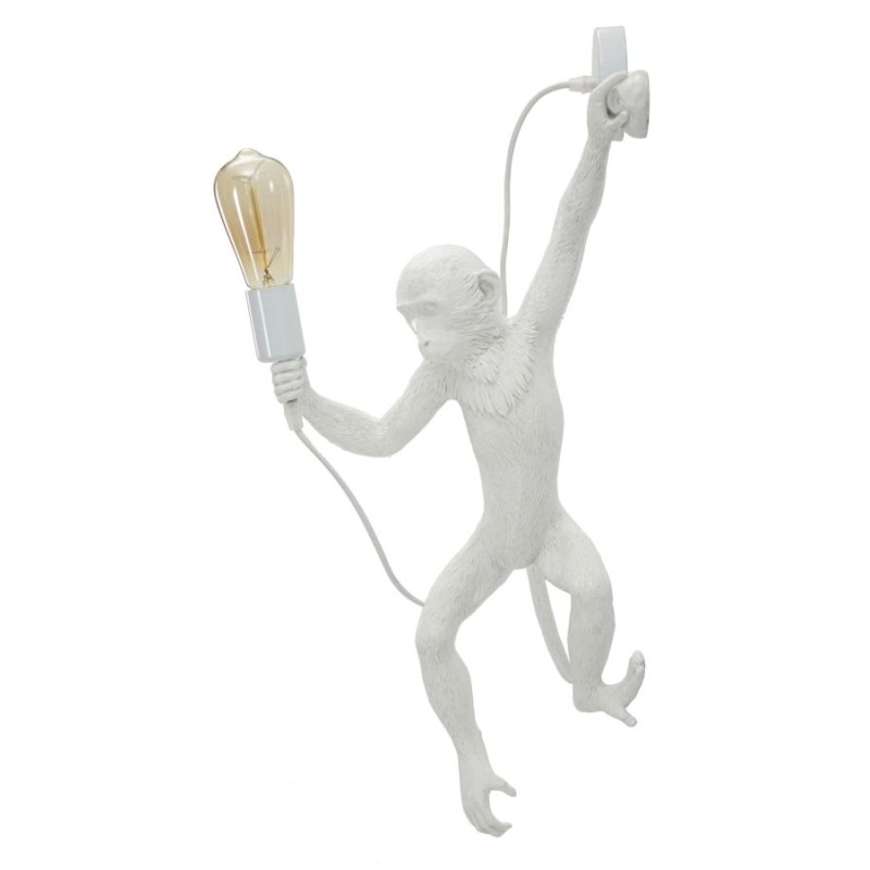 Aplique de pared White Monkey – Elegancia contemporánea 32x32x64 cm