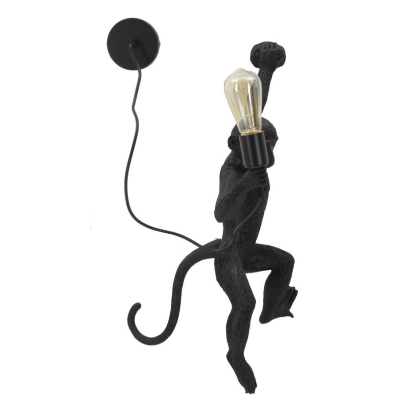 Aplique de pared Black Monkey – Lujo contemporáneo 32x32x64 cm