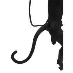 Aplique de pared Black Monkey – Lujo contemporáneo 32x32x64 cm