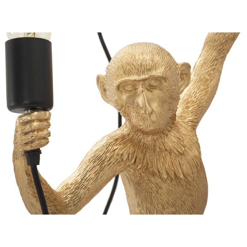Aplique de pared Mono Dorado – Glamour y Elegancia 32x32x64 cm