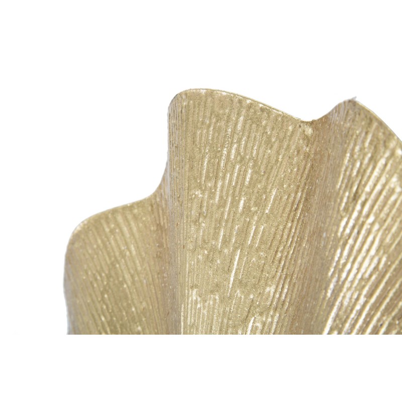 Portavelas de pared Glam Leaf – Estilo contemporáneo chic 41x11,5x40 cm