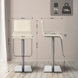 taburete de bar Limón E