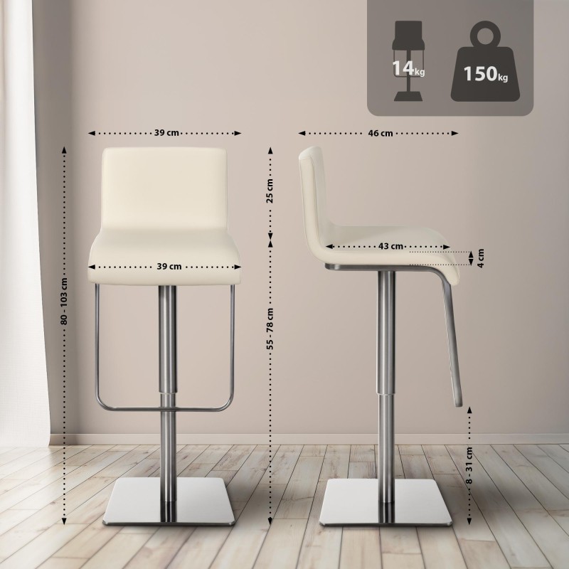 taburete de bar Limón E