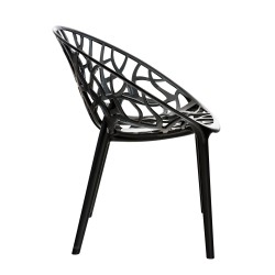 Silla apilable CRYSTAL