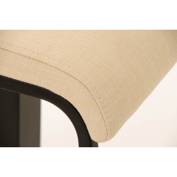 Taburete de bar tapizado Lameng B78
