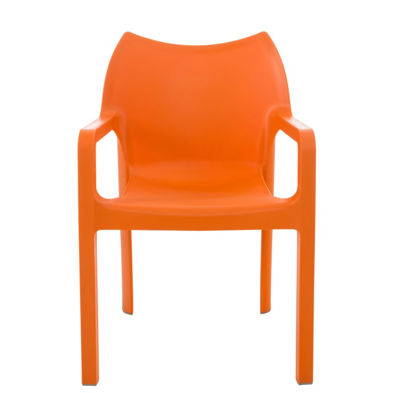 JUEGO DE 2 sillas apilables DIVA