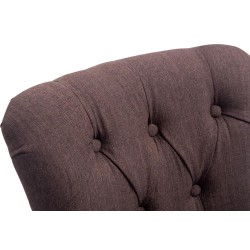 Taburete de bar Lakewood tapizado en tela, lámpara antigua