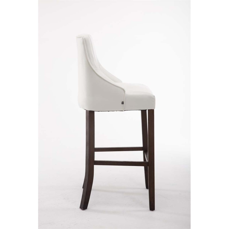 Taburete de bar Innsbruck antiguo negro