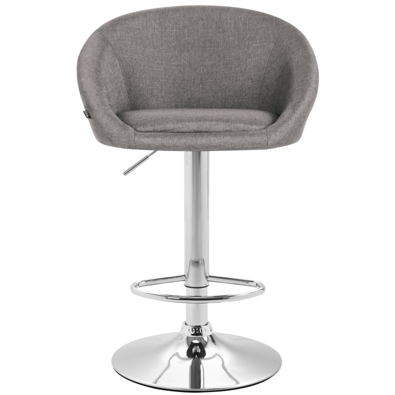 Taburete de bar Miami V2, tapizado en tela C