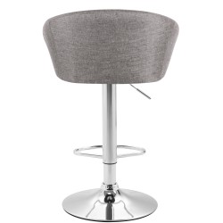 Taburete de bar Miami V2, tapizado en tela C