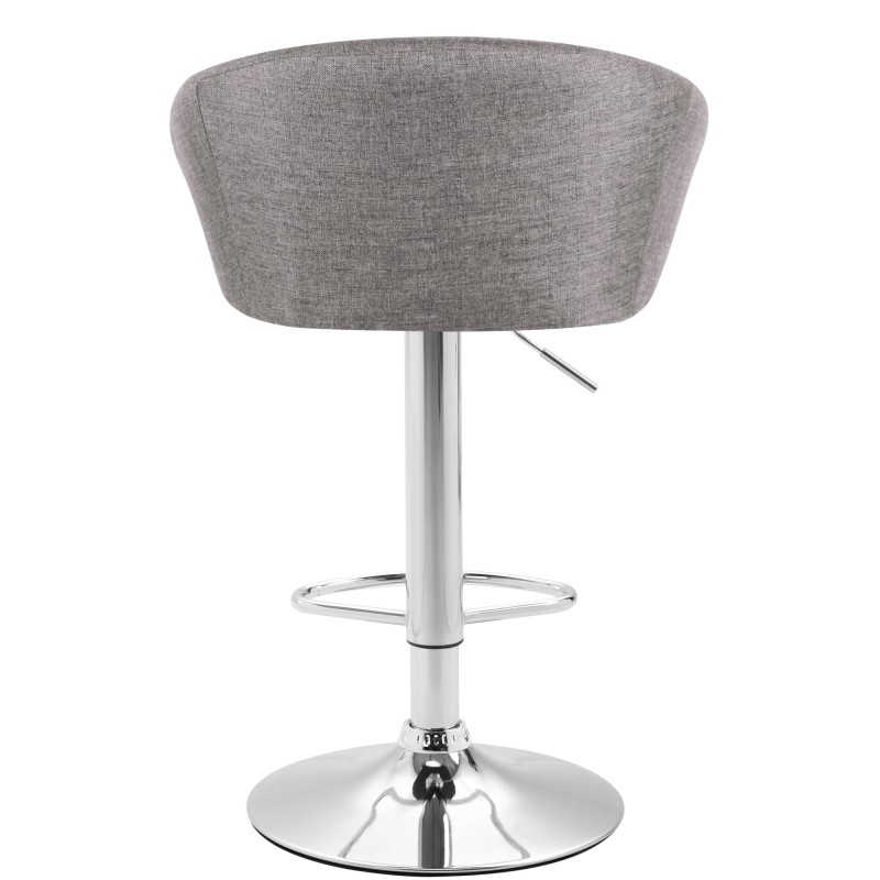 Taburete de bar Miami V2, tapizado en tela C