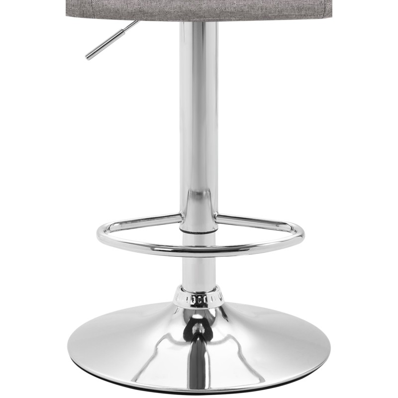 Taburete de bar Miami V2, tapizado en tela C