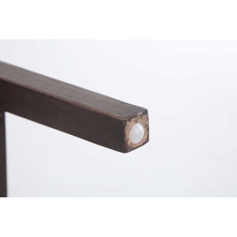 Taburete de bar Louise en tela antigua