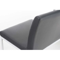 Taburete de bar Panamá W en piel sintética