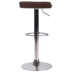 Taburete de bar Dyn V2, tapizado en tela C