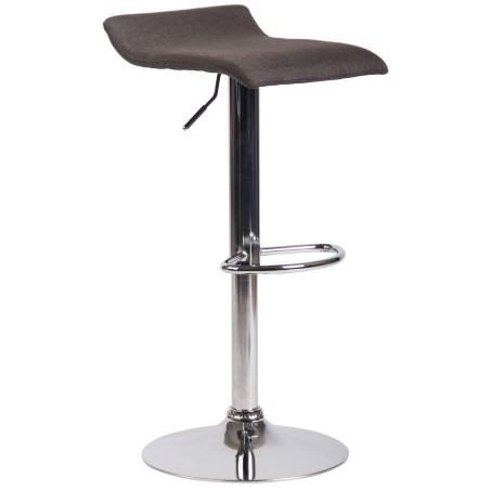 Taburete de bar Dyn V2, tapizado en tela C