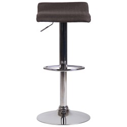 Taburete de bar Dyn V2, tapizado en tela C