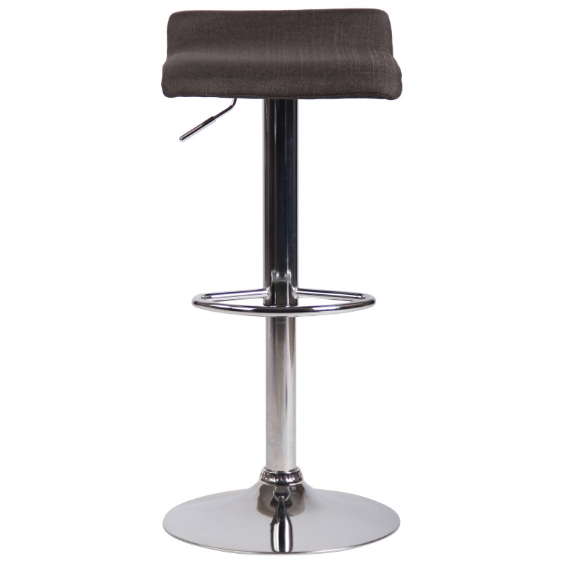 Taburete de bar Dyn V2, tapizado en tela C