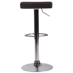 Taburete de bar Dyn V2, tapizado en tela C