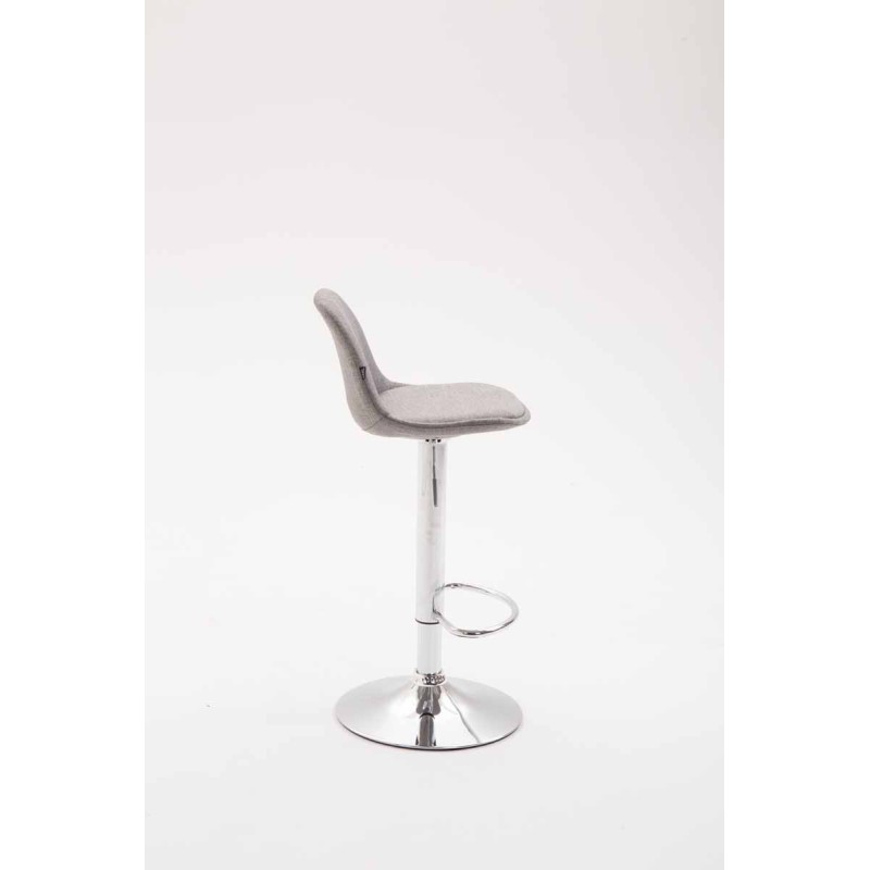 Taburete de bar de tela Kiel