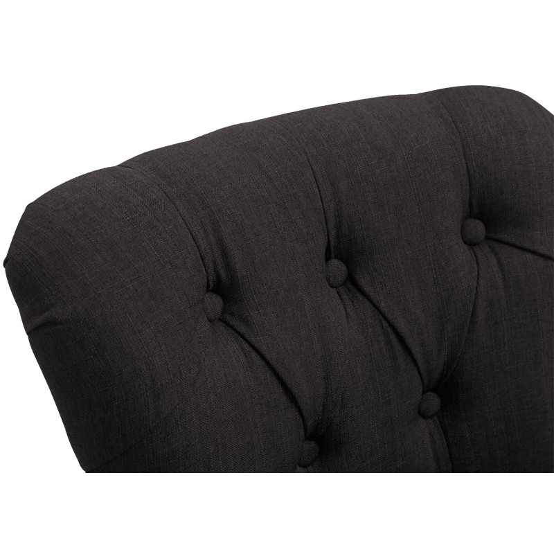 Taburete de bar Lakewood tapizado en tela, lámpara antigua