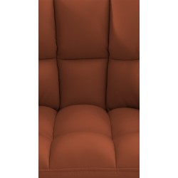 Taburete de bar Damaso de 4 patas, blanco