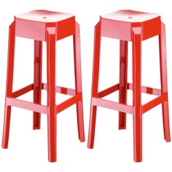 Juego de 2 taburetes de bar Fox