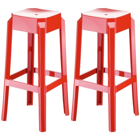 Juego de 2 taburetes de bar Fox