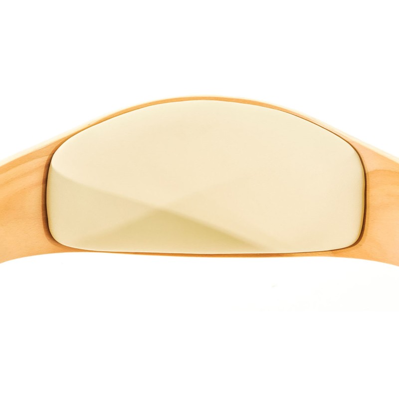 Juego de 2 taburetes de bar Kingston C en piel sintética