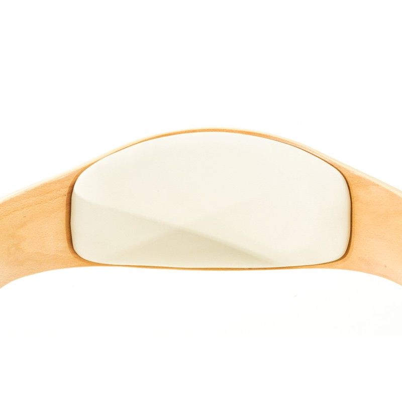 Juego de 2 taburetes de bar Kingston C en piel sintética