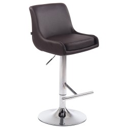 Taburete de bar Club en piel sintética C