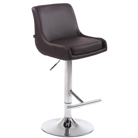 Taburete de bar Club en piel sintética C
