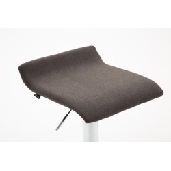 Juego de 2 taburetes de bar Dyn V2 en tela C