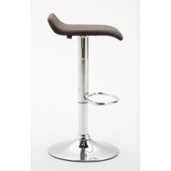 Juego de 2 taburetes de bar Dyn V2 en tela C