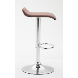 Juego de 2 taburetes de bar Dyn V2 en tela C