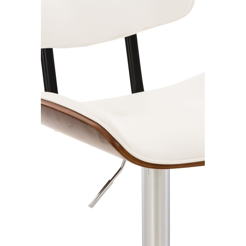 Taburete de bar de piel sintética Sarnia