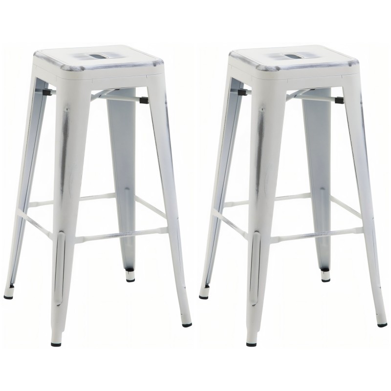 Juego de taburetes de bar Joshua de 2 piezas