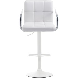 Taburete de bar blanco Lucy V2