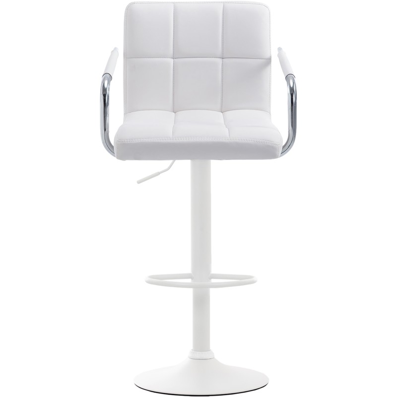 Taburete de bar blanco Lucy V2